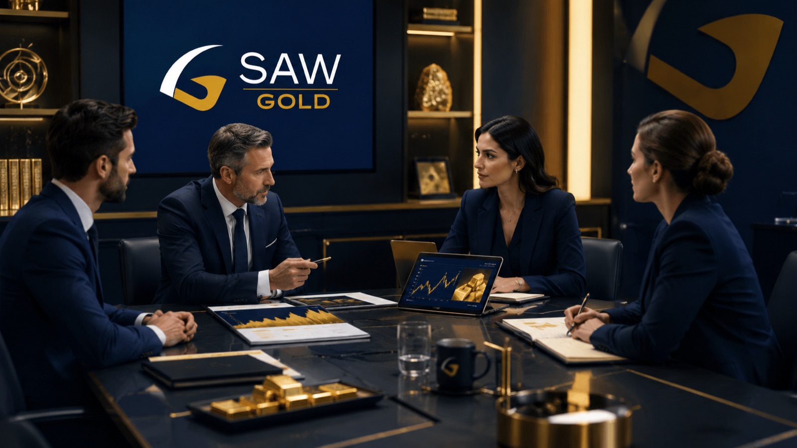 SAW GOLD boardroom consultation