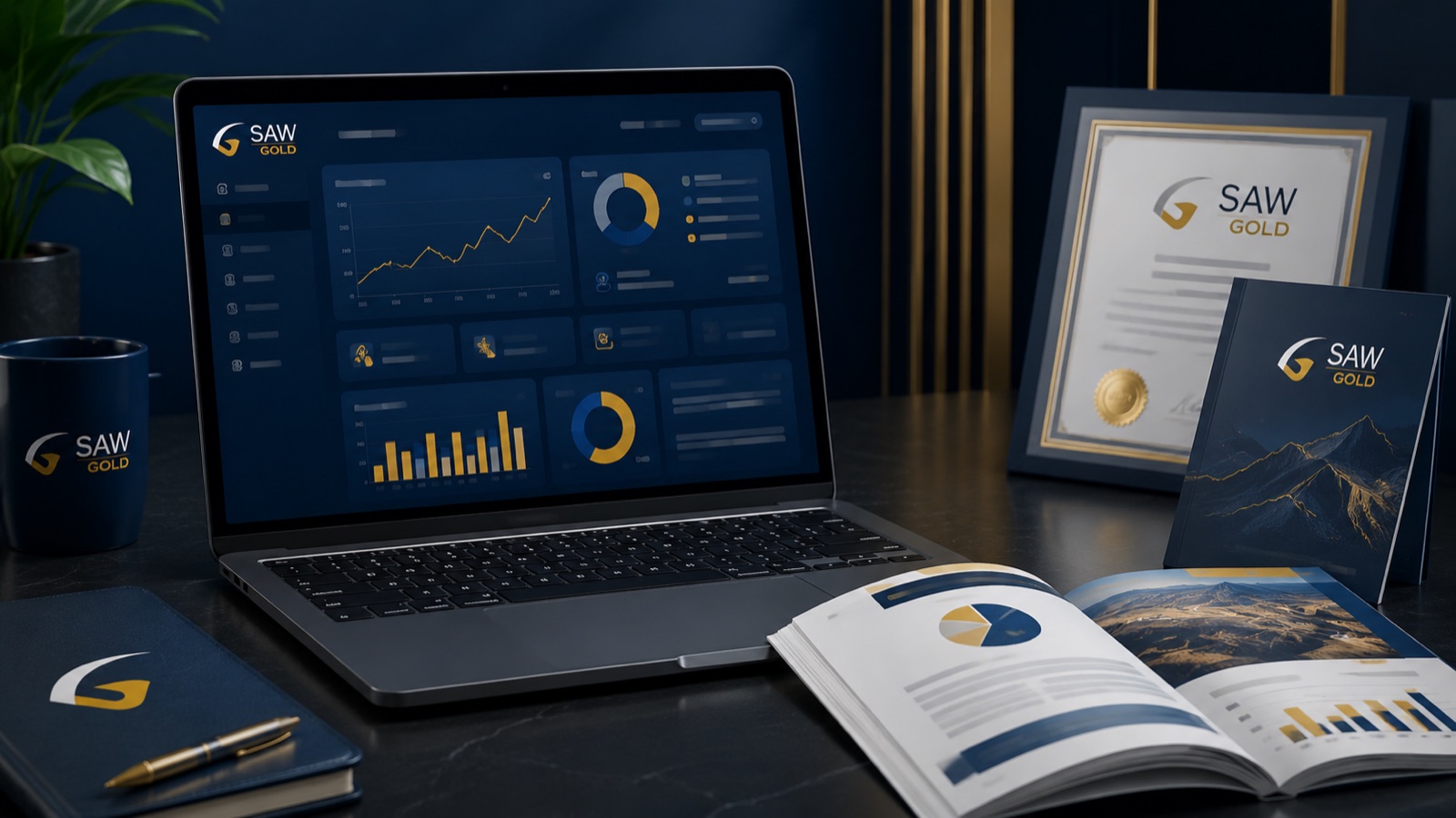 SAW GOLD shareholder portal dashboard documents