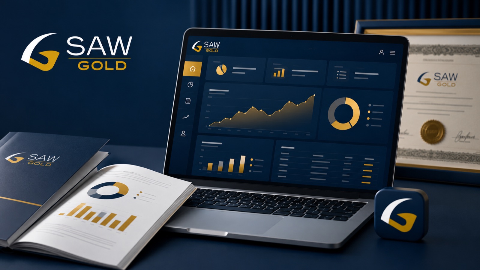 SAW GOLD shareholder reporting dashboard
